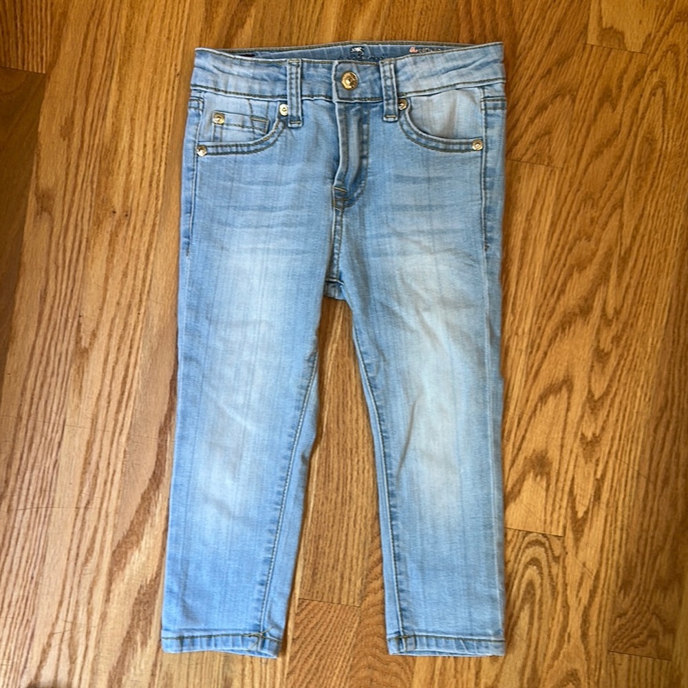 7 for all Mankind Skinny Jeans Snap Closure - Size 5